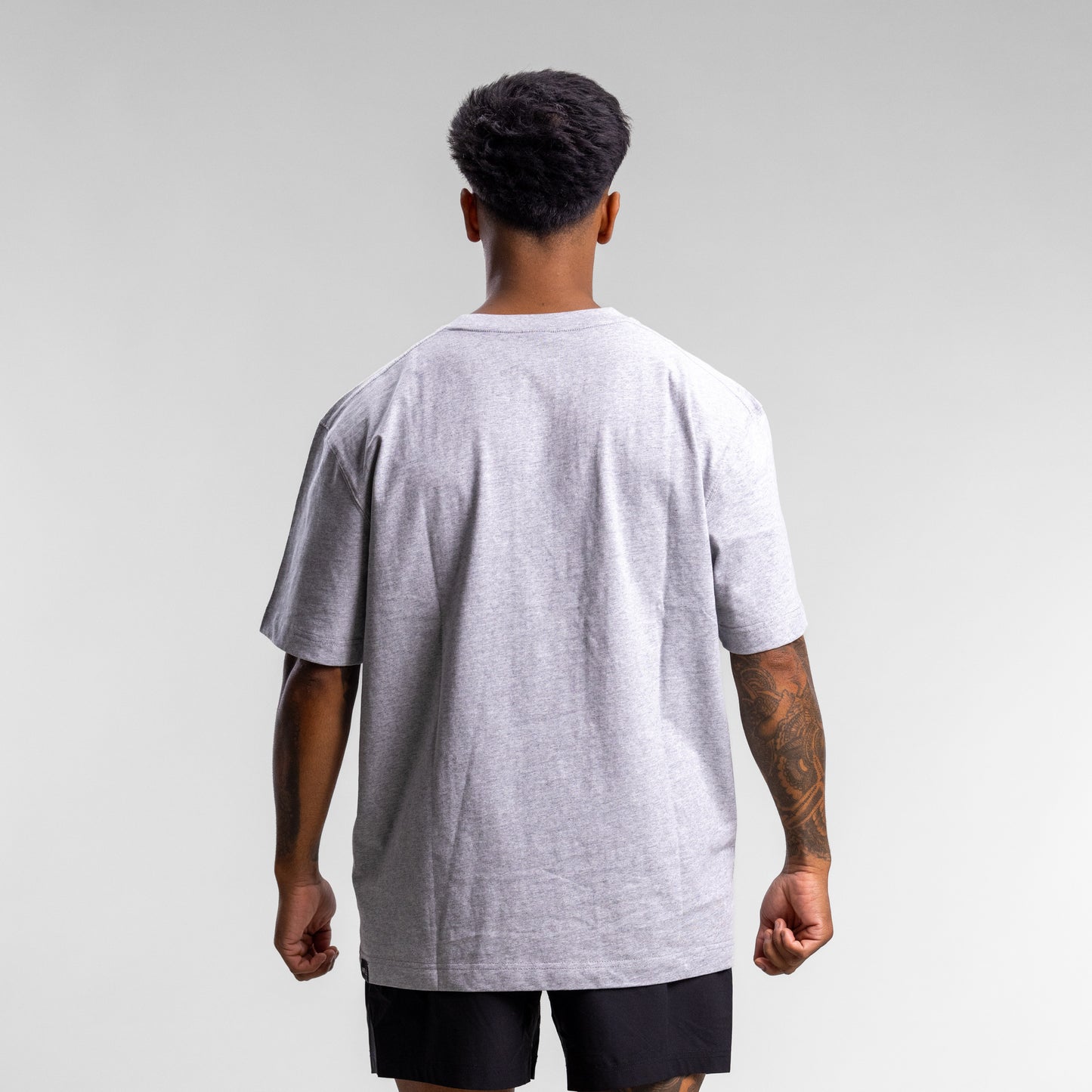 2007 Block Tee Unisex GREY MARLE