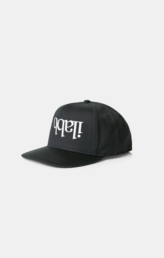 Capsize A-Frame Snapback Cap BLACK