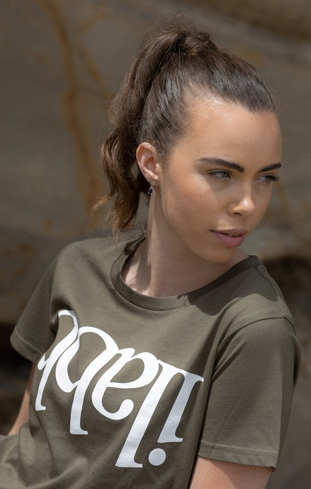 Women's Capsize Tee - Army Green - ilabb Canada